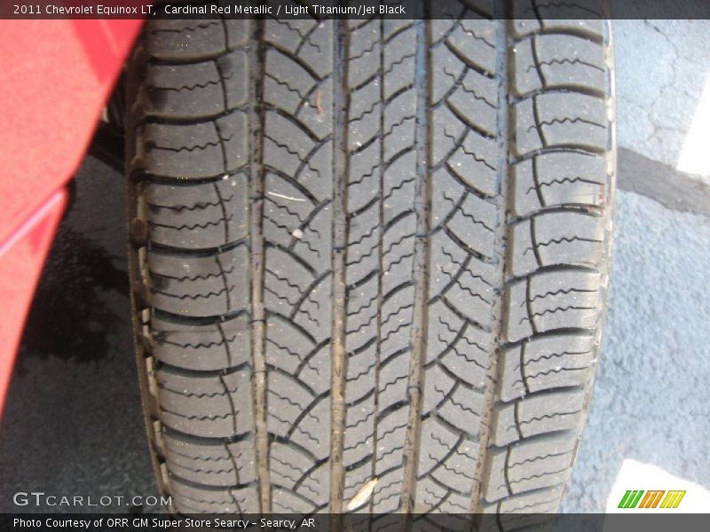Cardinal Red Metallic / Light Titanium/Jet Black 2011 Chevrolet Equinox LT