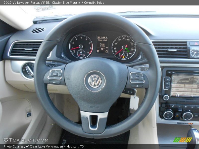  2012 Passat V6 SE Steering Wheel