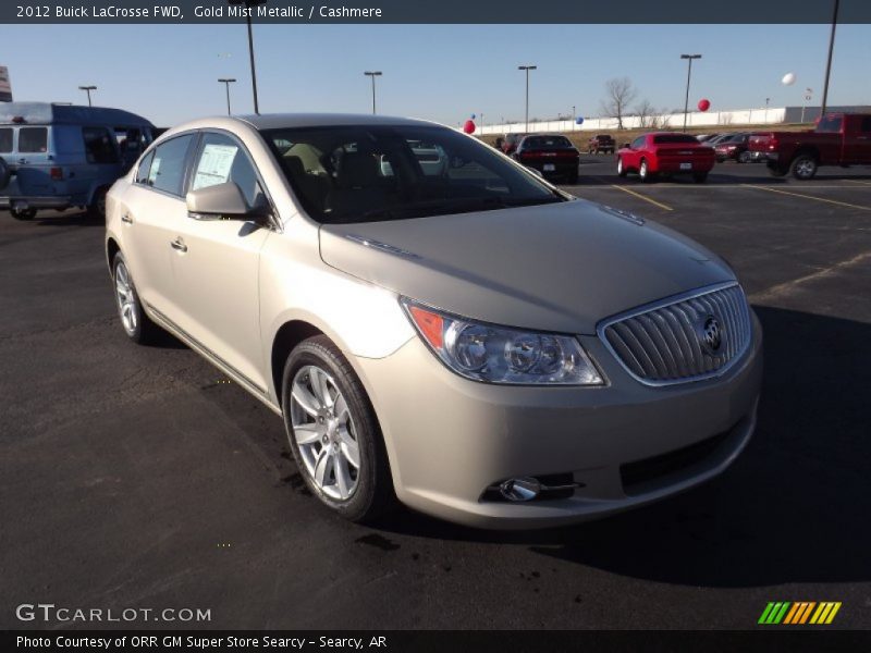 Gold Mist Metallic / Cashmere 2012 Buick LaCrosse FWD