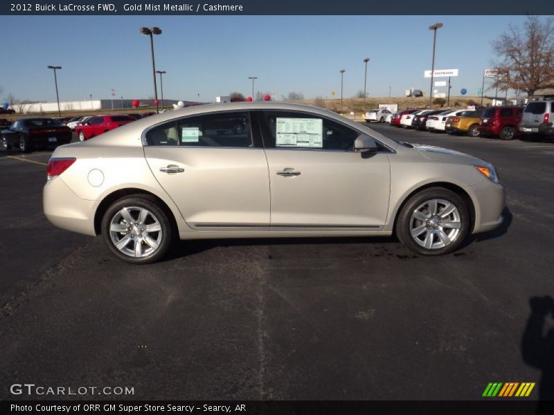 Gold Mist Metallic / Cashmere 2012 Buick LaCrosse FWD