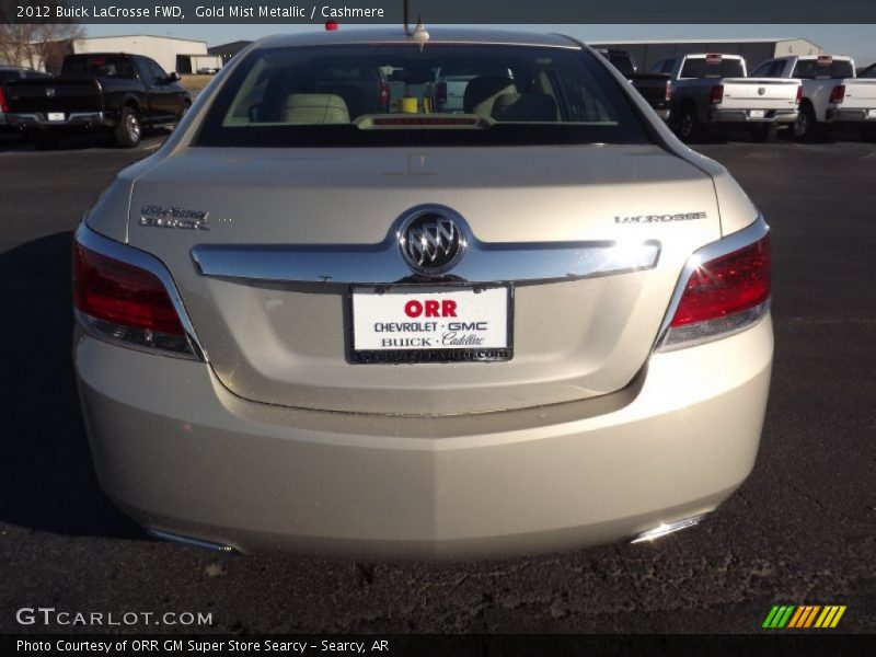 Gold Mist Metallic / Cashmere 2012 Buick LaCrosse FWD