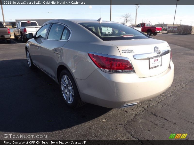 Gold Mist Metallic / Cashmere 2012 Buick LaCrosse FWD