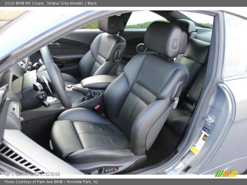  2010 M6 Coupe Black Interior