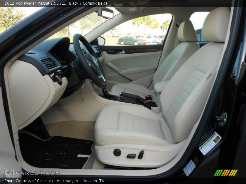  2012 Passat 2.5L SEL Cornsilk Beige Interior