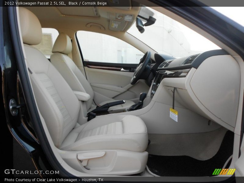  2012 Passat 2.5L SEL Cornsilk Beige Interior
