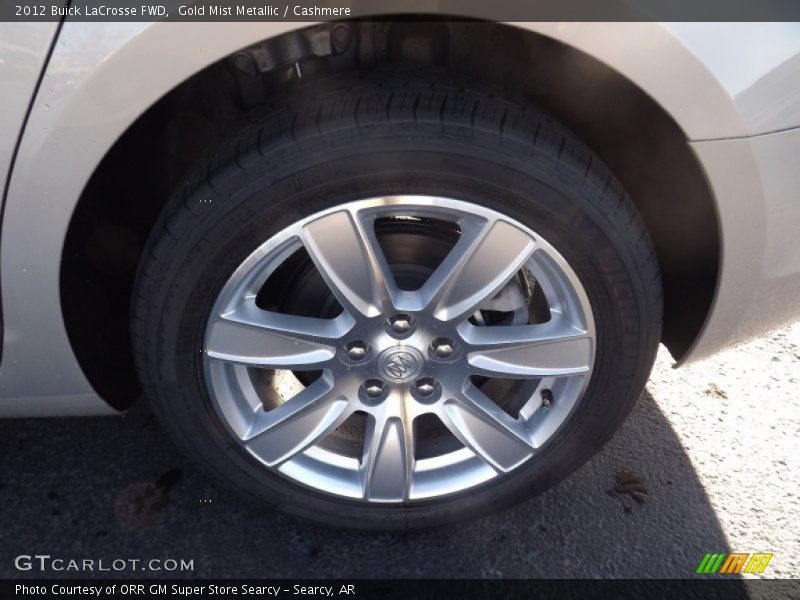 Gold Mist Metallic / Cashmere 2012 Buick LaCrosse FWD