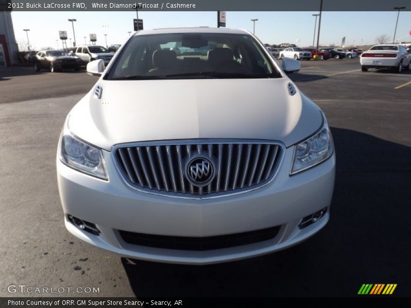 White Diamond Tricoat / Cashmere 2012 Buick LaCrosse FWD
