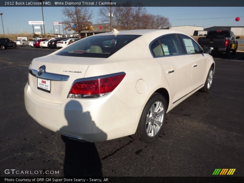 White Diamond Tricoat / Cashmere 2012 Buick LaCrosse FWD