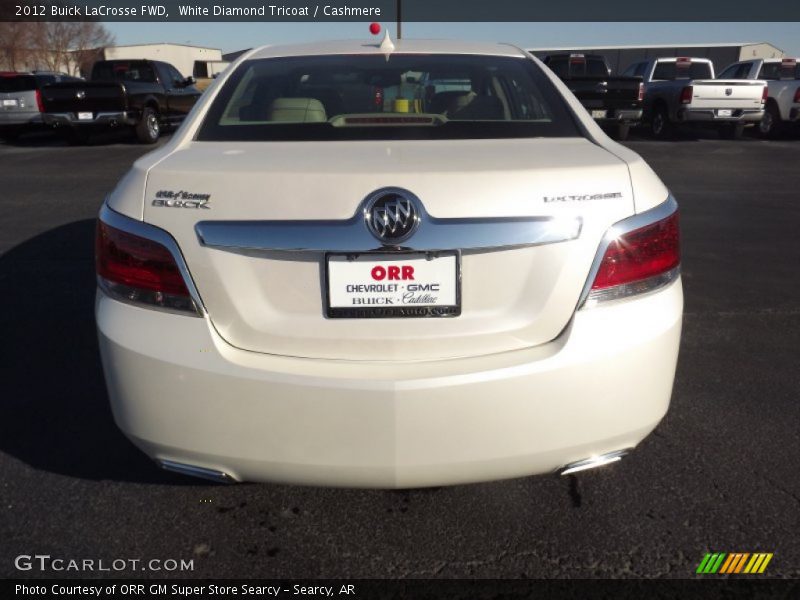 White Diamond Tricoat / Cashmere 2012 Buick LaCrosse FWD