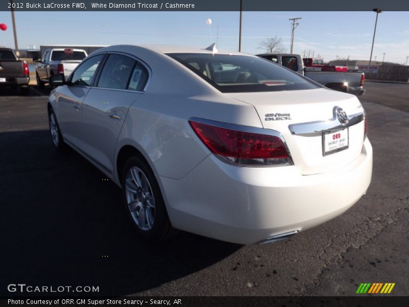 White Diamond Tricoat / Cashmere 2012 Buick LaCrosse FWD