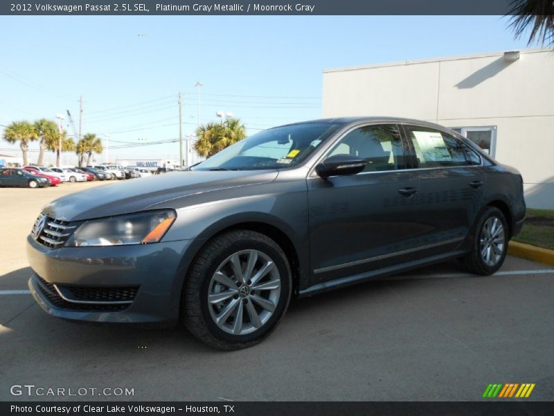 Platinum Gray Metallic / Moonrock Gray 2012 Volkswagen Passat 2.5L SEL