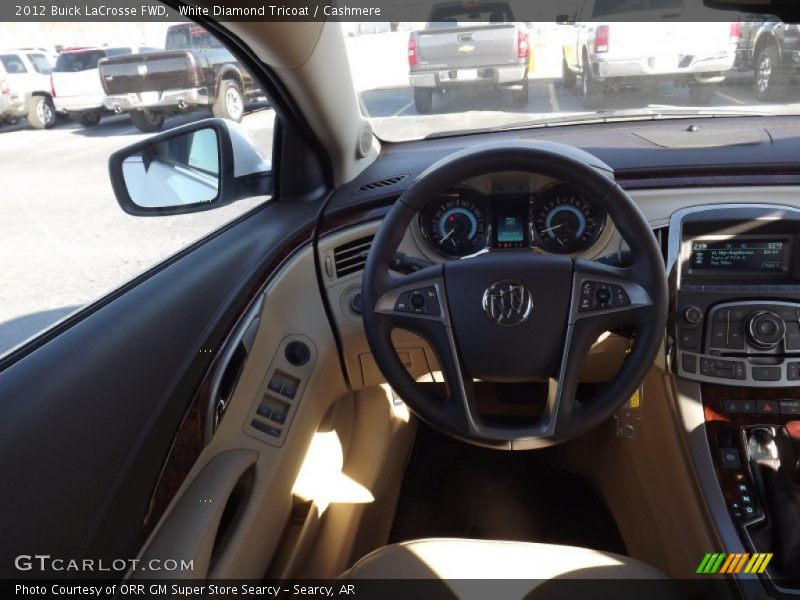 White Diamond Tricoat / Cashmere 2012 Buick LaCrosse FWD