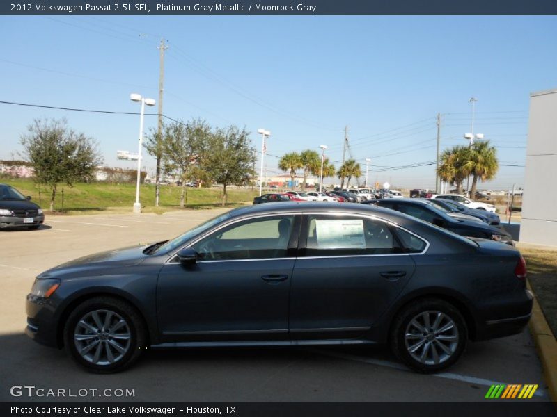 Platinum Gray Metallic / Moonrock Gray 2012 Volkswagen Passat 2.5L SEL