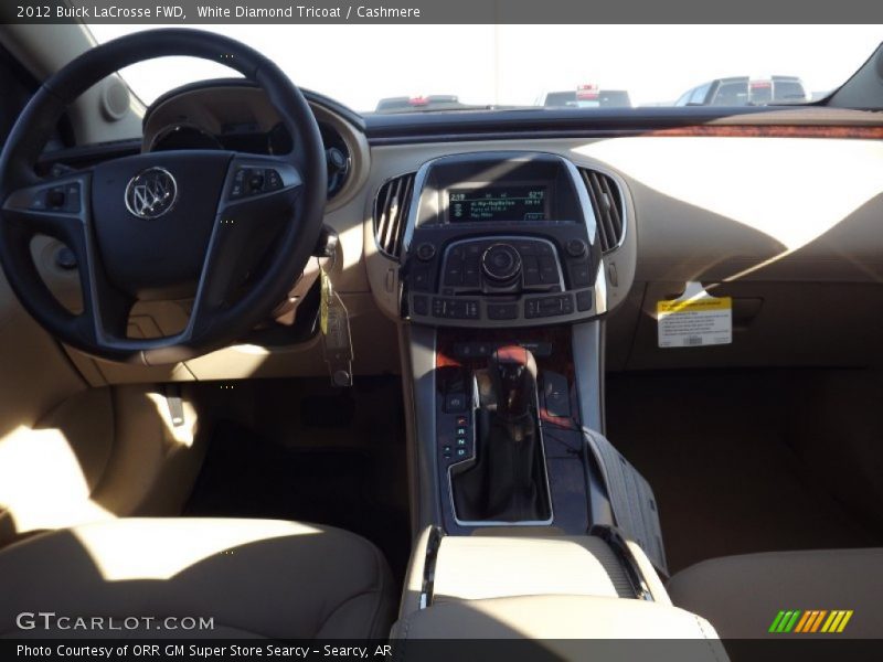 White Diamond Tricoat / Cashmere 2012 Buick LaCrosse FWD