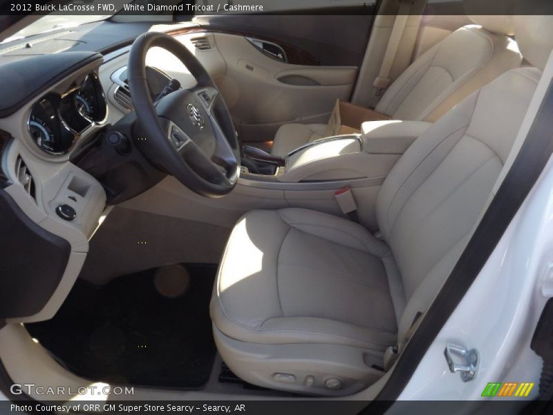 White Diamond Tricoat / Cashmere 2012 Buick LaCrosse FWD