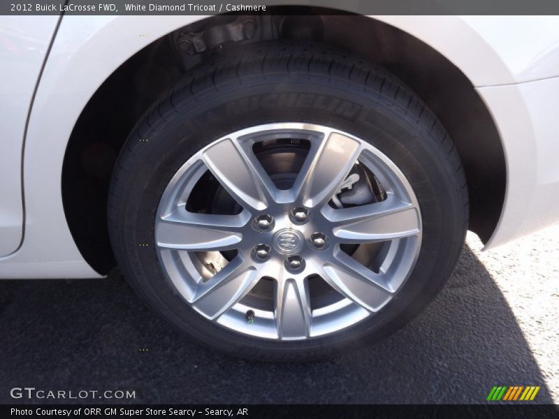 White Diamond Tricoat / Cashmere 2012 Buick LaCrosse FWD