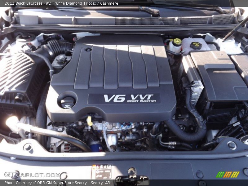 White Diamond Tricoat / Cashmere 2012 Buick LaCrosse FWD
