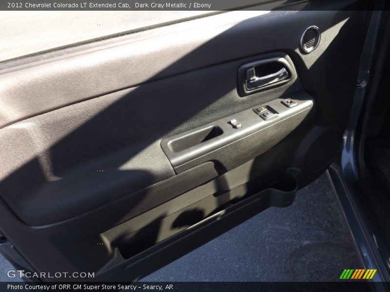 Dark Gray Metallic / Ebony 2012 Chevrolet Colorado LT Extended Cab
