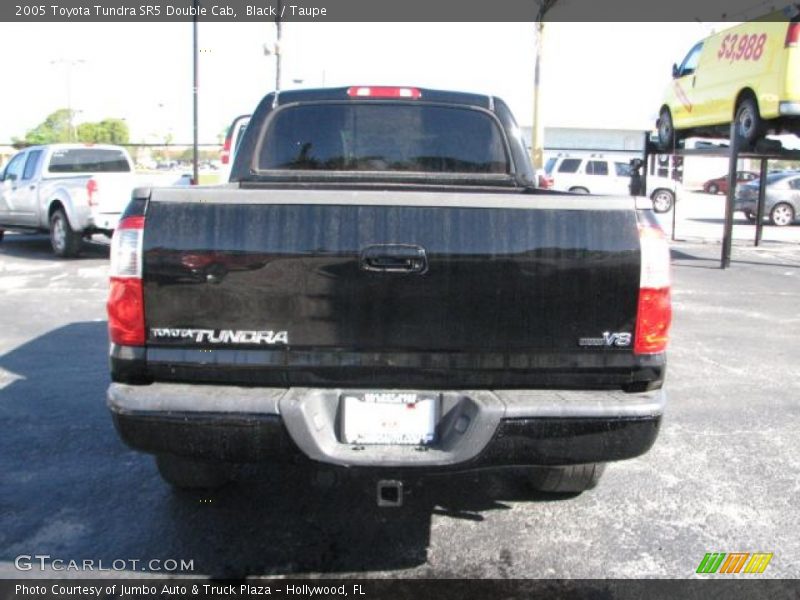 Black / Taupe 2005 Toyota Tundra SR5 Double Cab