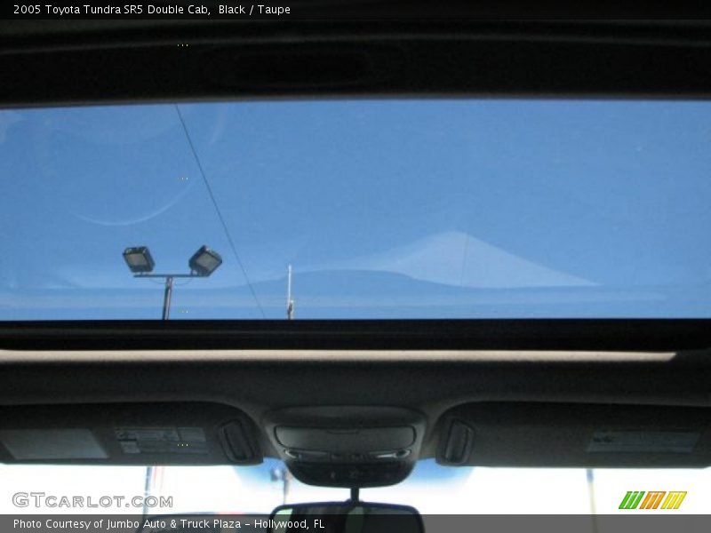 Black / Taupe 2005 Toyota Tundra SR5 Double Cab