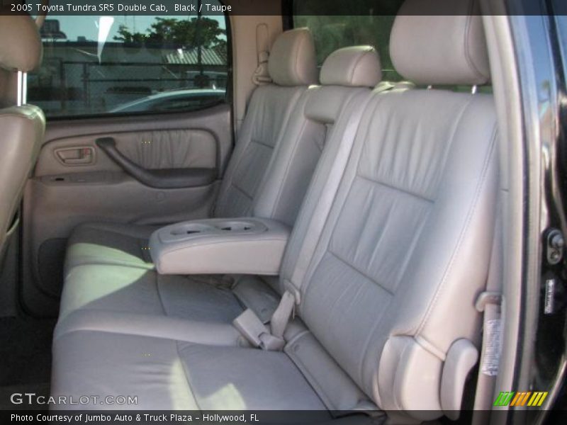 Black / Taupe 2005 Toyota Tundra SR5 Double Cab
