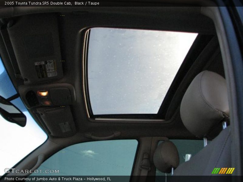 Black / Taupe 2005 Toyota Tundra SR5 Double Cab