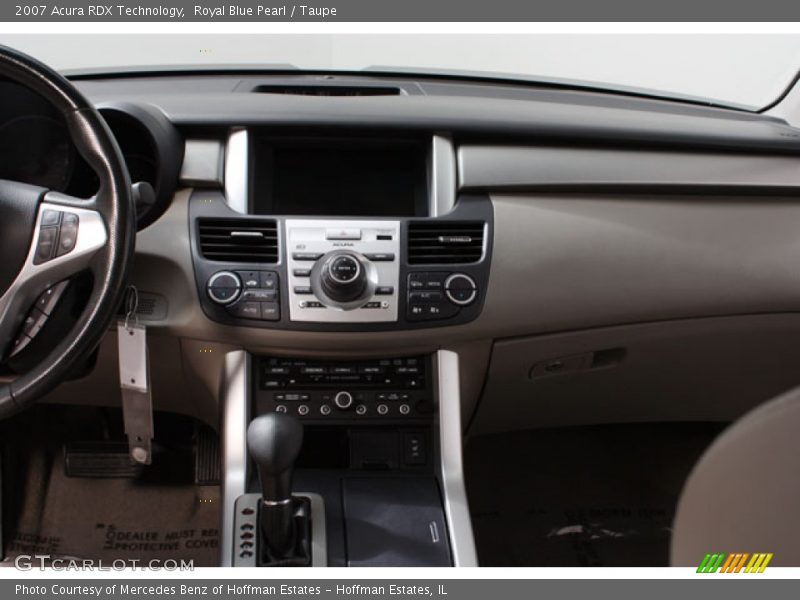 Royal Blue Pearl / Taupe 2007 Acura RDX Technology