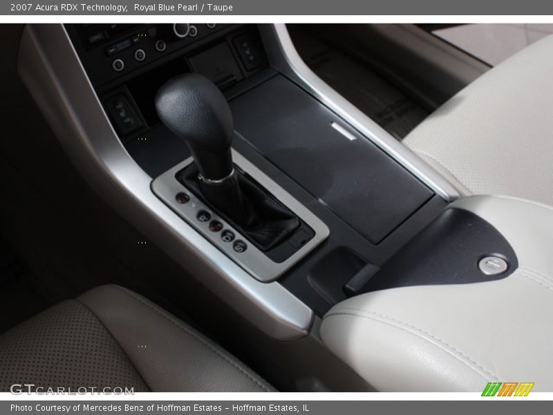 Royal Blue Pearl / Taupe 2007 Acura RDX Technology