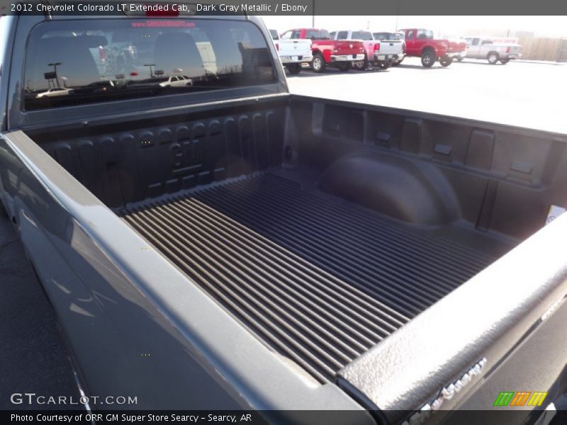 Dark Gray Metallic / Ebony 2012 Chevrolet Colorado LT Extended Cab