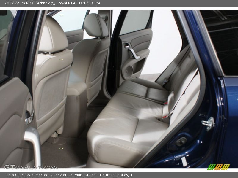 Royal Blue Pearl / Taupe 2007 Acura RDX Technology