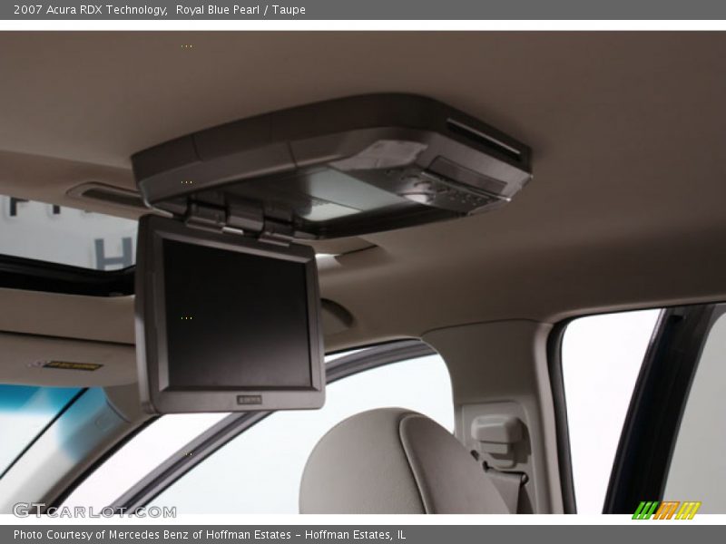 Royal Blue Pearl / Taupe 2007 Acura RDX Technology