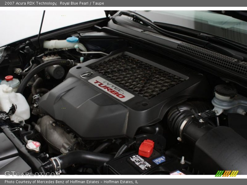 Royal Blue Pearl / Taupe 2007 Acura RDX Technology
