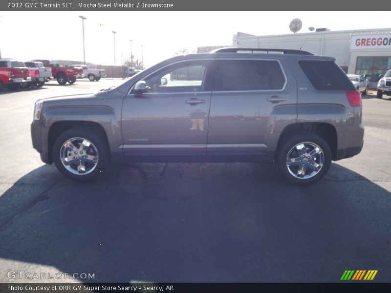 Mocha Steel Metallic / Brownstone 2012 GMC Terrain SLT