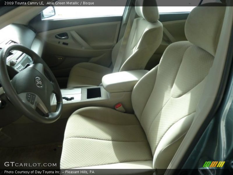 Aloe Green Metallic / Bisque 2009 Toyota Camry LE