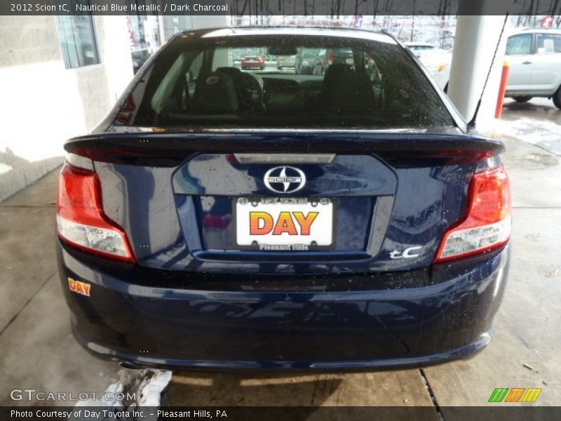 Nautical Blue Metallic / Dark Charcoal 2012 Scion tC