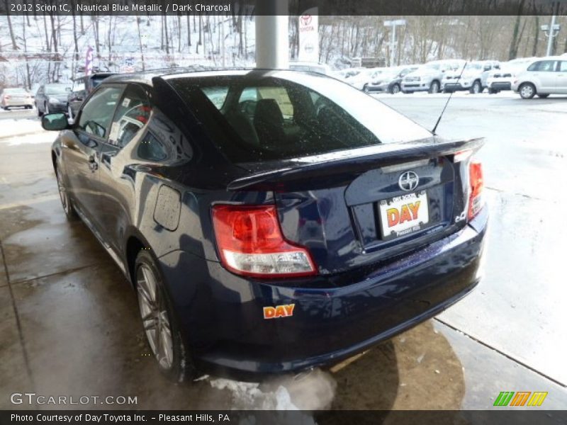 Nautical Blue Metallic / Dark Charcoal 2012 Scion tC