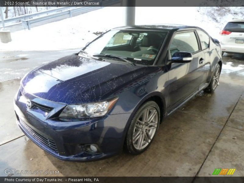 Nautical Blue Metallic / Dark Charcoal 2012 Scion tC