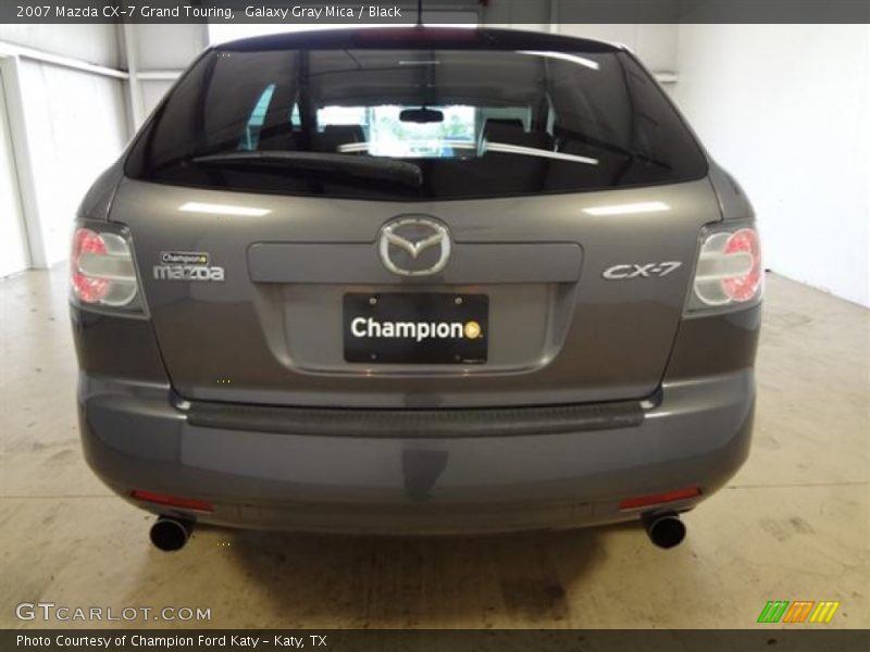 Galaxy Gray Mica / Black 2007 Mazda CX-7 Grand Touring