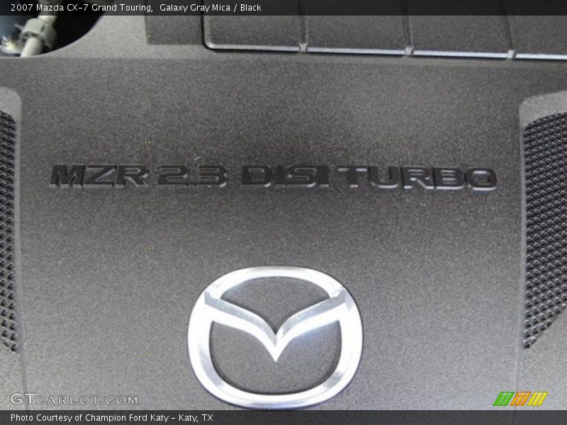 Galaxy Gray Mica / Black 2007 Mazda CX-7 Grand Touring