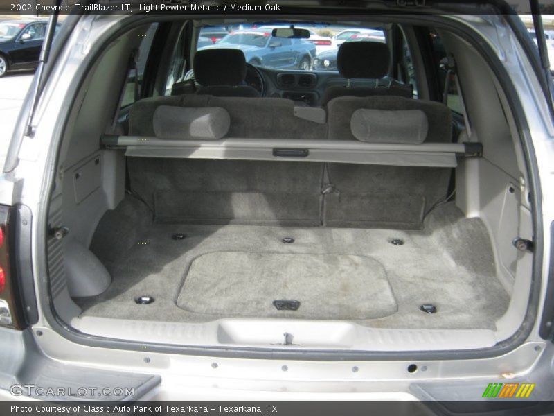 Light Pewter Metallic / Medium Oak 2002 Chevrolet TrailBlazer LT