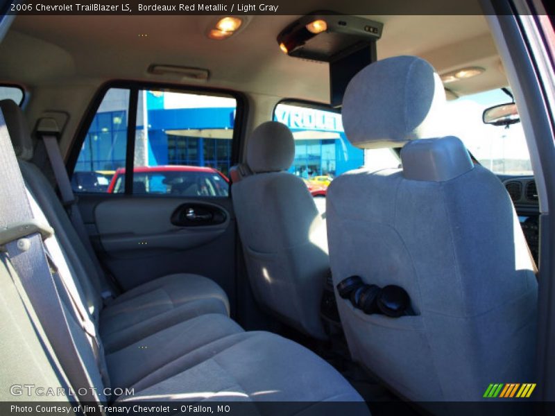 Bordeaux Red Metallic / Light Gray 2006 Chevrolet TrailBlazer LS