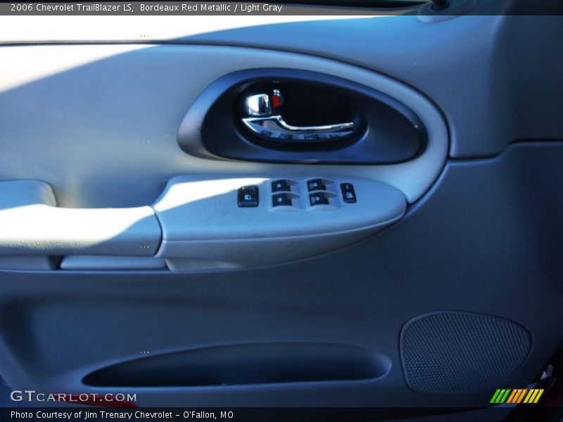 Bordeaux Red Metallic / Light Gray 2006 Chevrolet TrailBlazer LS