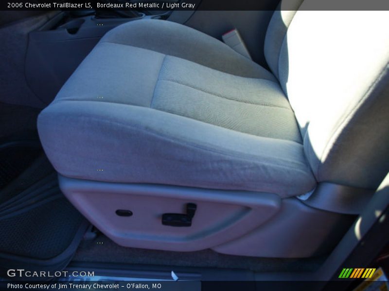 Bordeaux Red Metallic / Light Gray 2006 Chevrolet TrailBlazer LS
