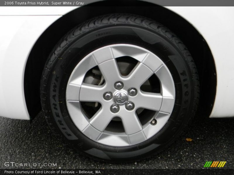Super White / Gray 2006 Toyota Prius Hybrid