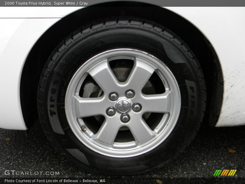Super White / Gray 2006 Toyota Prius Hybrid