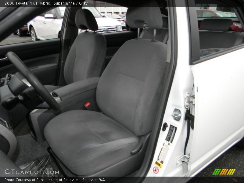 Super White / Gray 2006 Toyota Prius Hybrid