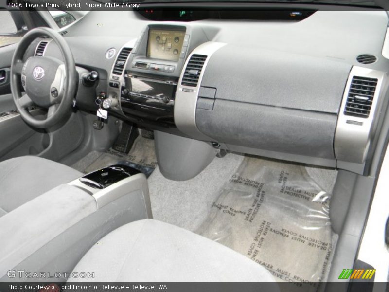 Super White / Gray 2006 Toyota Prius Hybrid