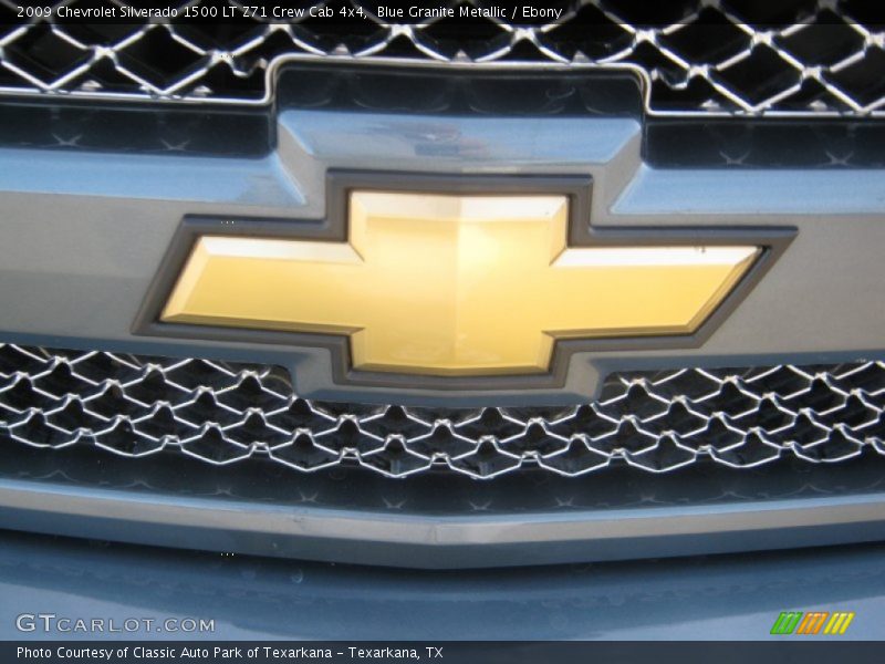 Blue Granite Metallic / Ebony 2009 Chevrolet Silverado 1500 LT Z71 Crew Cab 4x4