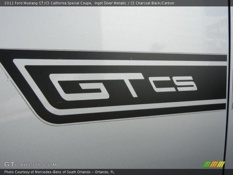  2011 Mustang GT/CS California Special Coupe Logo