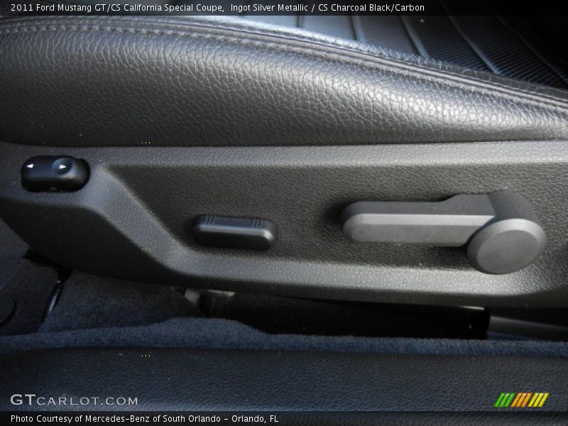 Ingot Silver Metallic / CS Charcoal Black/Carbon 2011 Ford Mustang GT/CS California Special Coupe